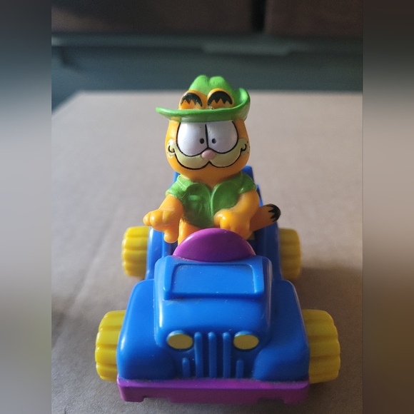 Garfield Cat Mcdonald Toy Vintage 1988 - Picture 6 of 6